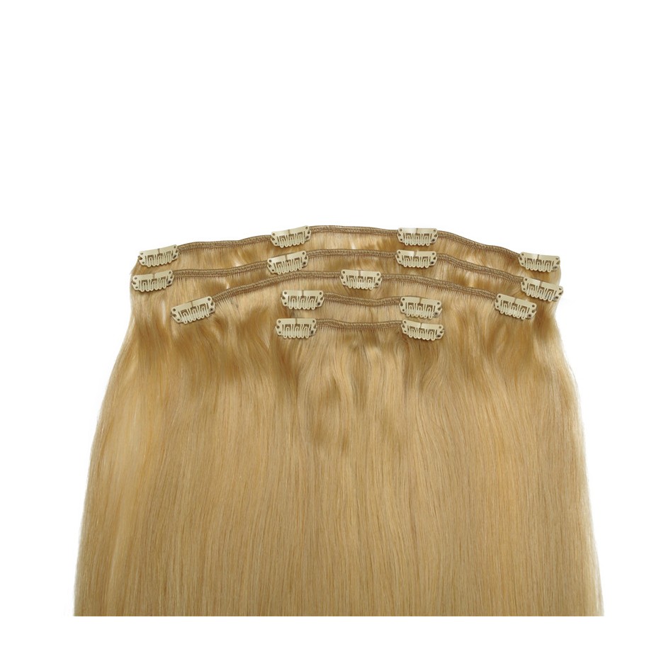 Clip In Straight Human Hair Extensions