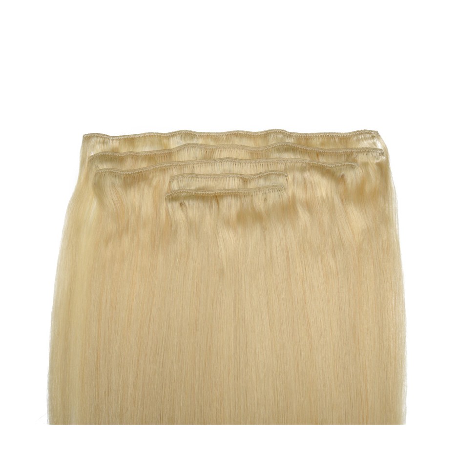 Clip In Straight Human Hair Extensions