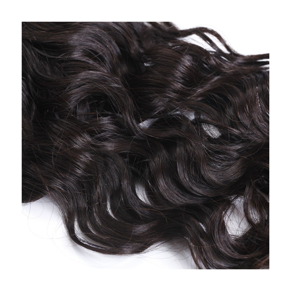 Natural Curly Brazilian Virgin Hair Lace Closure